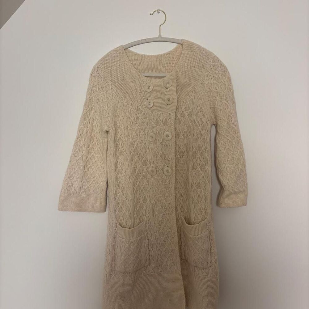 Juicy-couture Women's Cream and Tan Cardigan